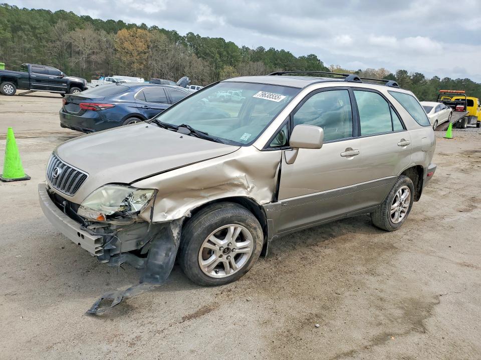 2002 Lexus Rx 300 მანქანა იყიდება აუქციონზე, vin: JTJGF10U020130432, აუქციონის ნომერი: 79638555