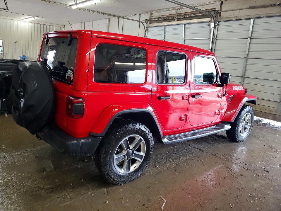 2018 Jeep Wrangler Unlimited მანქანა იყიდება აუქციონზე, vin: 1C4HJXEGXJW267806, აუქციონის ნომერი: 45487296