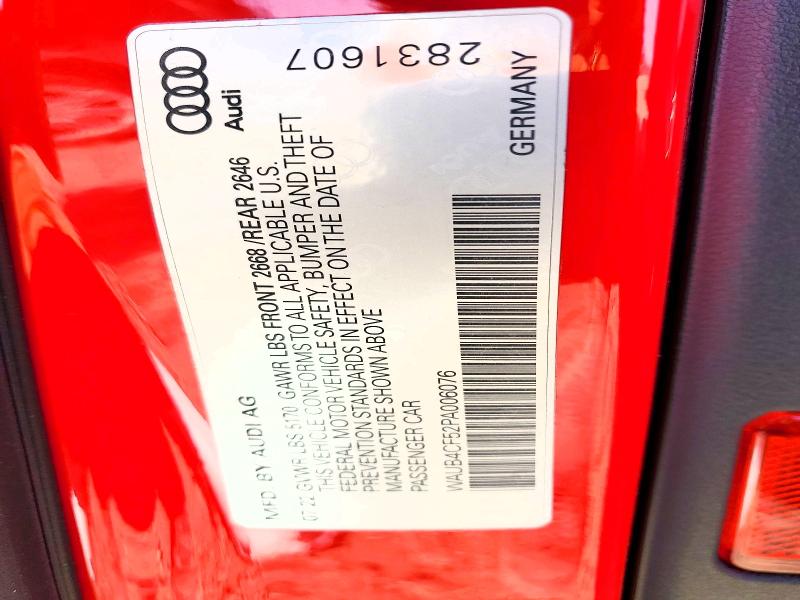 Aukcja sprzedaży 2023 Audi S5, vin: WAUB4CF52PA006076, numer aukcji: 46348726