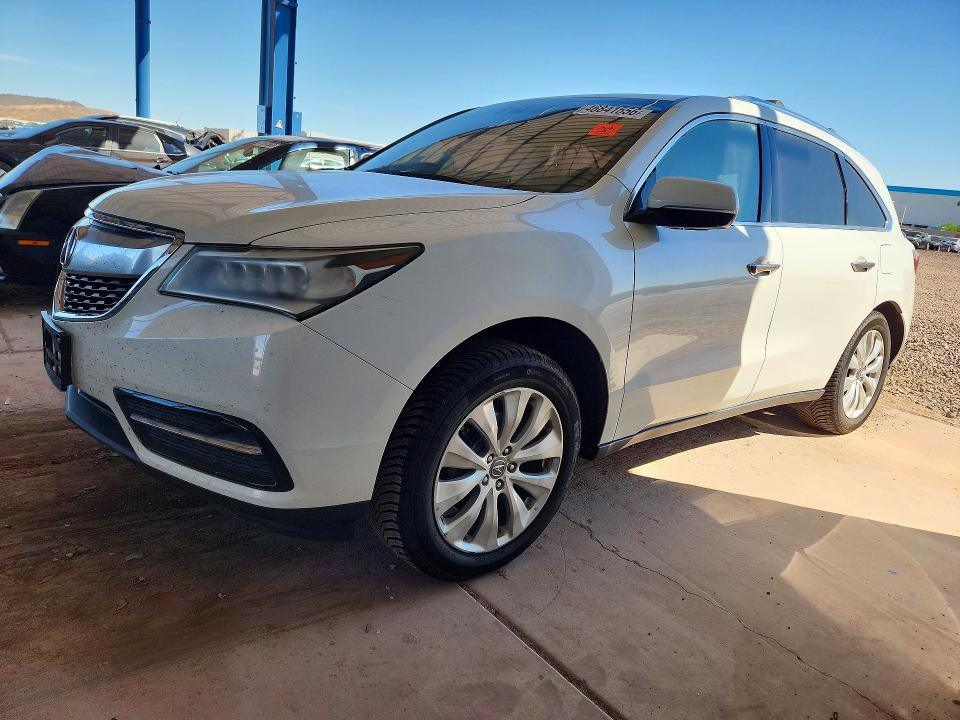 Auction sale of the 2015 Acura Mdx, vin: 5FRYD4H45FB025166, lot number: 46841556