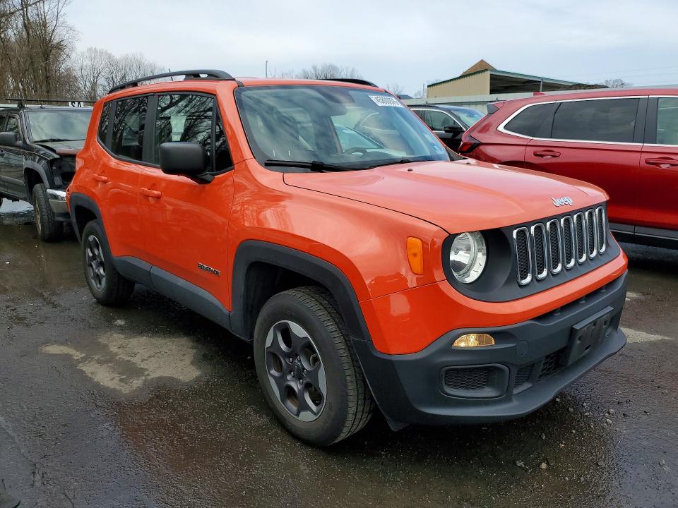 Aukcja sprzedaży 2018 Jeep Renegade, vin: ZACCJBAB3JPH50770, numer aukcji: 45800976