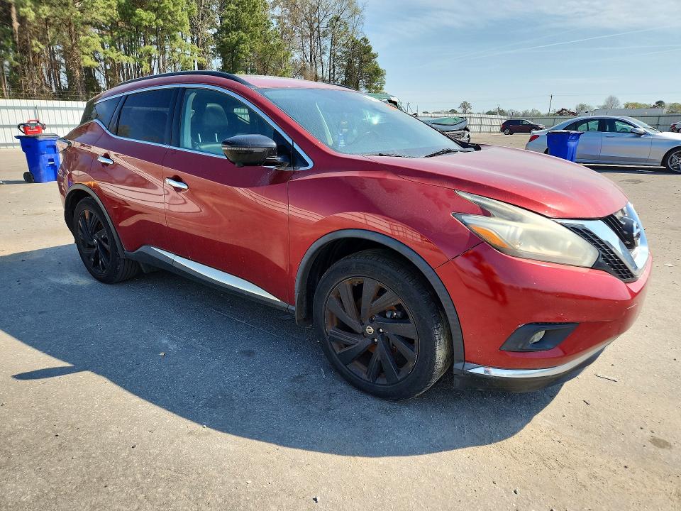 Продаж на аукціоні авто 2017 Nissan Murano, vin: 5N1AZ2MG2HN136654, номер лоту: 45644576