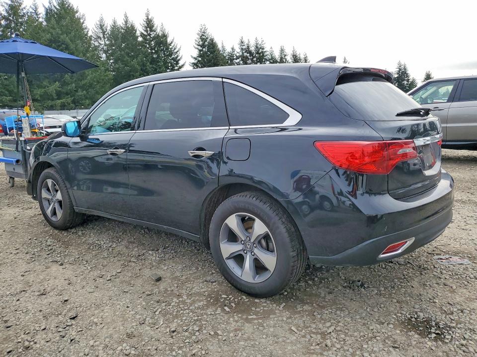 47604736 :رقم المزاد ، 5FRYD4H22FB008551 vin ، 2015 Acura Mdx مزاد بيع