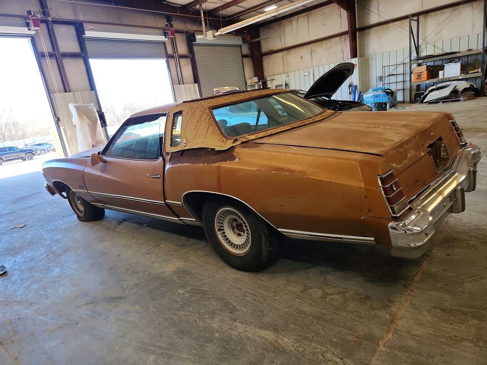 Продажа на аукционе авто 1977 Chevrolet Monte Carlo, vin: 1H57U7K444168, номер лота: 46733626