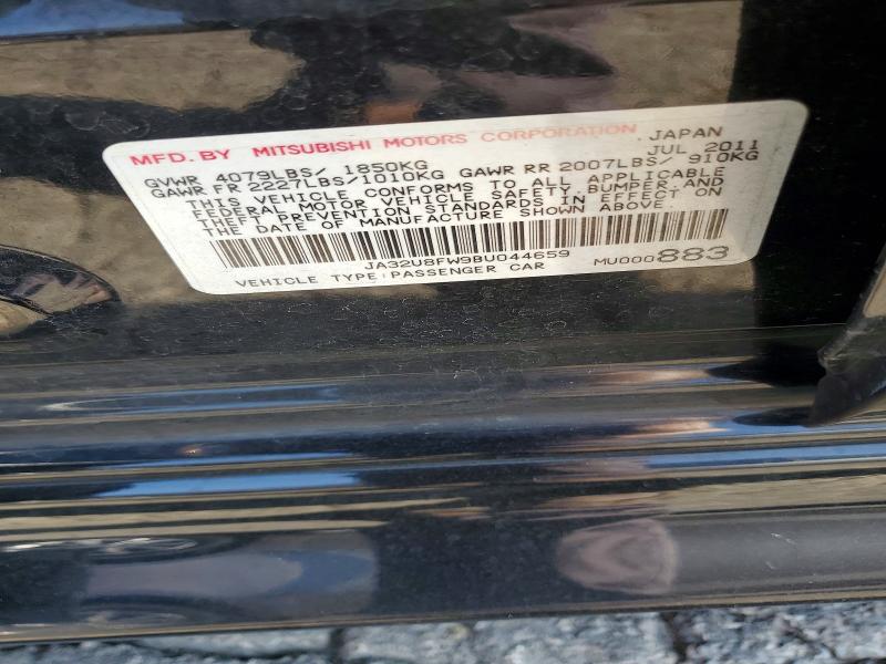 Продаж на аукціоні авто 2011 Mitsubishi Lancer, vin: JA32U8FW9BU044659, номер лоту: 47255866