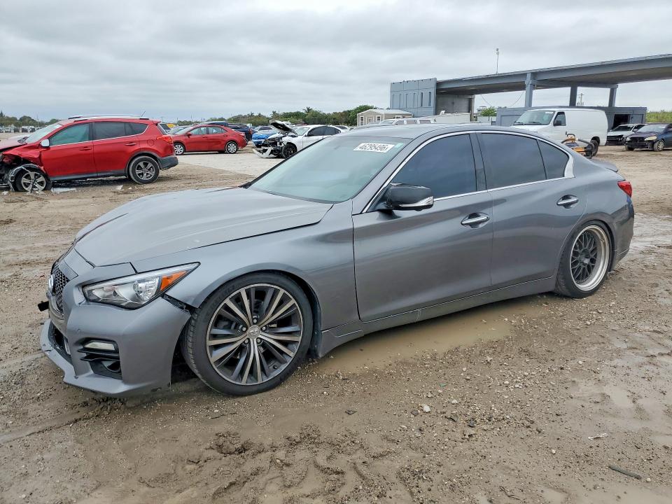 Продажа на аукционе авто 2015 Infiniti Q50, vin: JN1BV7AR8FM393881, номер лота: 46295496