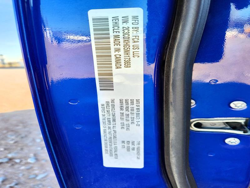 2022 Dodge Charger მანქანა იყიდება აუქციონზე, vin: 2C3CDXHG5NH173659, აუქციონის ნომერი: 45830756