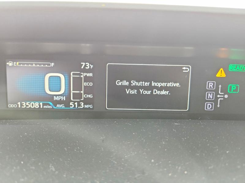 Aukcja sprzedaży 2016 Toyota Prius, vin: JTDKBRFU7G3021812, numer aukcji: 47943076