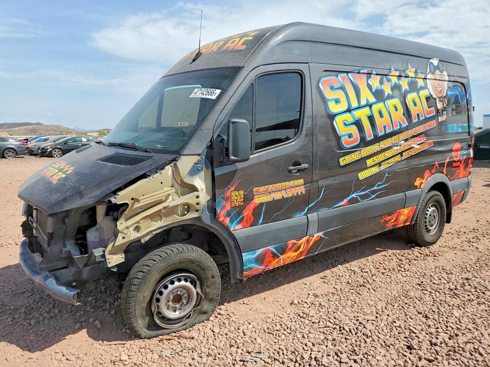 Продажа на аукционе авто 2018 Mercedes-benz Sprinter, vin: WD3PE7CD3JP630685, номер лота: 51552956