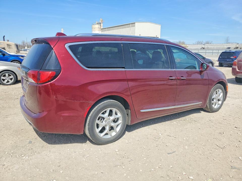 47722246 :رقم المزاد ، 2C4RC1EGXHR534618 vin ، 2017 Chrysler Pacifica مزاد بيع