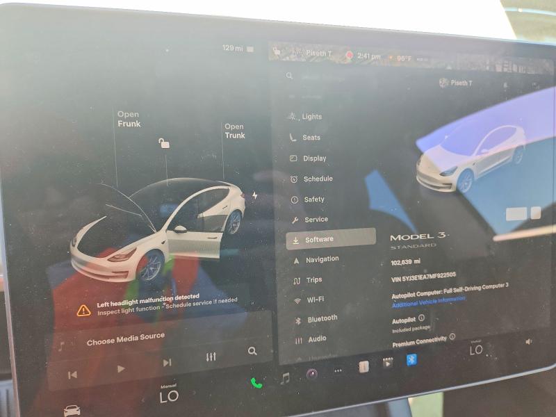 Продаж на аукціоні авто 2021 Tesla Model 3, vin: 5YJ3E1EA7MF922505, номер лоту: 46731756