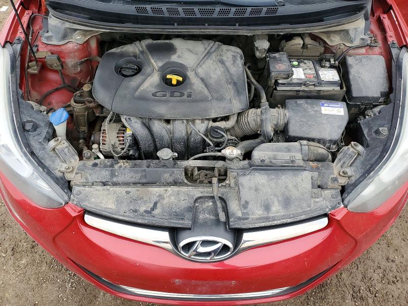 79010225 :رقم المزاد ، KMHDH4AH4EU105352 vin ، 2014 Hyundai Elantra مزاد بيع