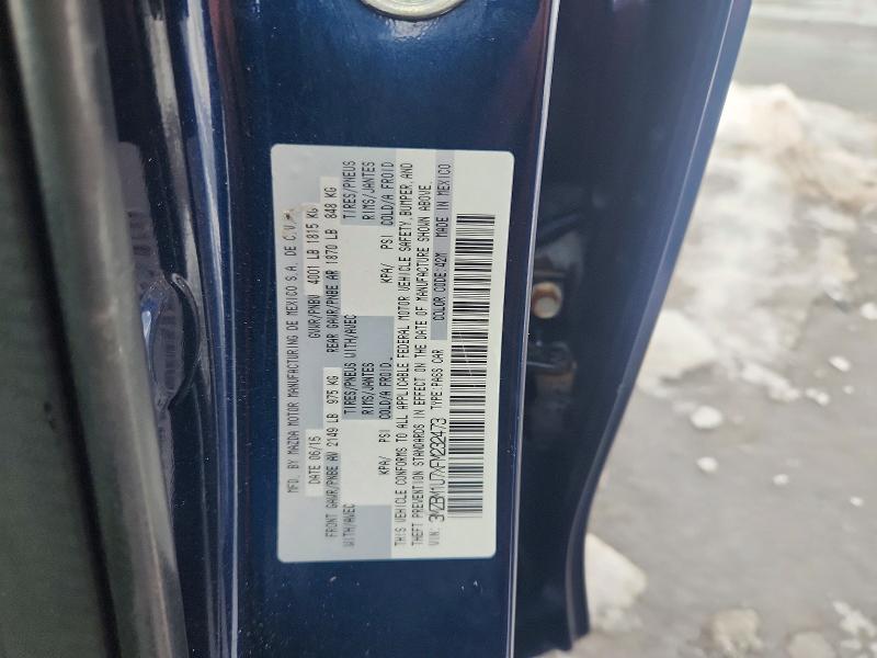 79783115 :رقم المزاد ، 3MZBM1U7XFM232473 vin ، 2015 Mazda 3 مزاد بيع