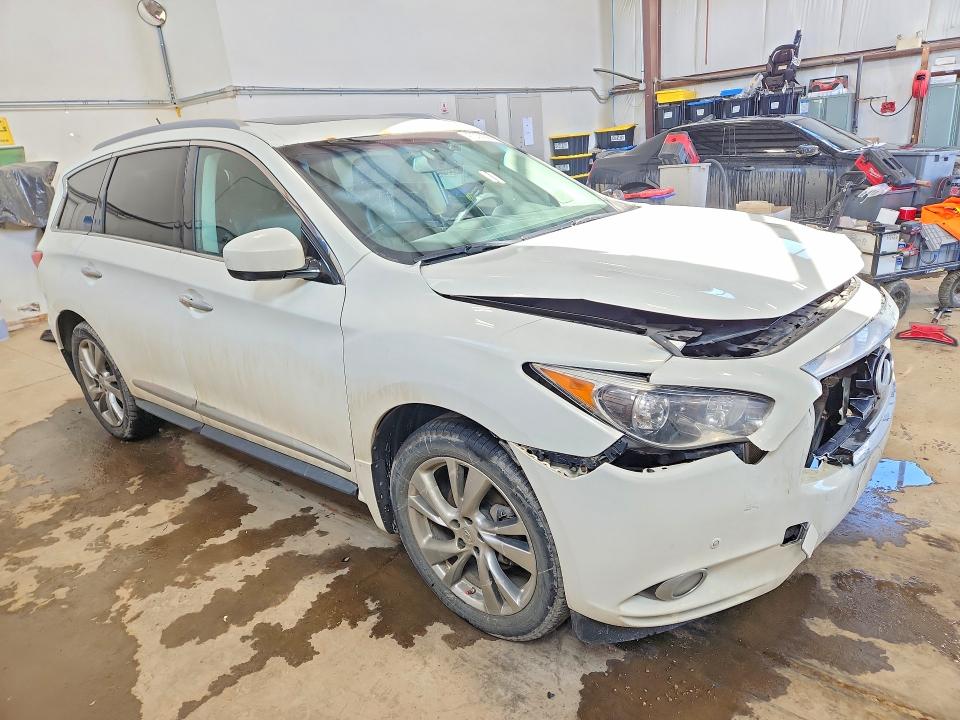 47338296 :رقم المزاد ، 5N1AL0MM8DC327545 vin ، 2013 Infiniti Jx35 مزاد بيع
