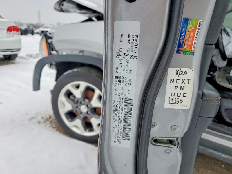 Aukcja sprzedaży 2019 Jeep Compass, vin: 3C4NJCCB6KT755449, numer aukcji: 46392676