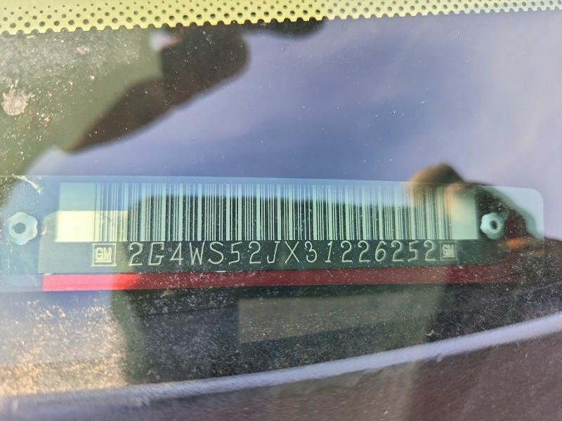 Aukcja sprzedaży 2003 Buick Century, vin: 2G4WS52JX31226252, numer aukcji: 46448526