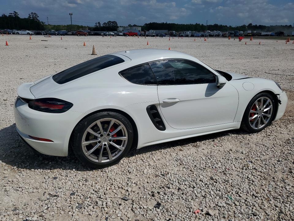 46923806 :رقم المزاد ، WP0AB2A82JK279035 vin ، 2018 Porsche Cayman مزاد بيع