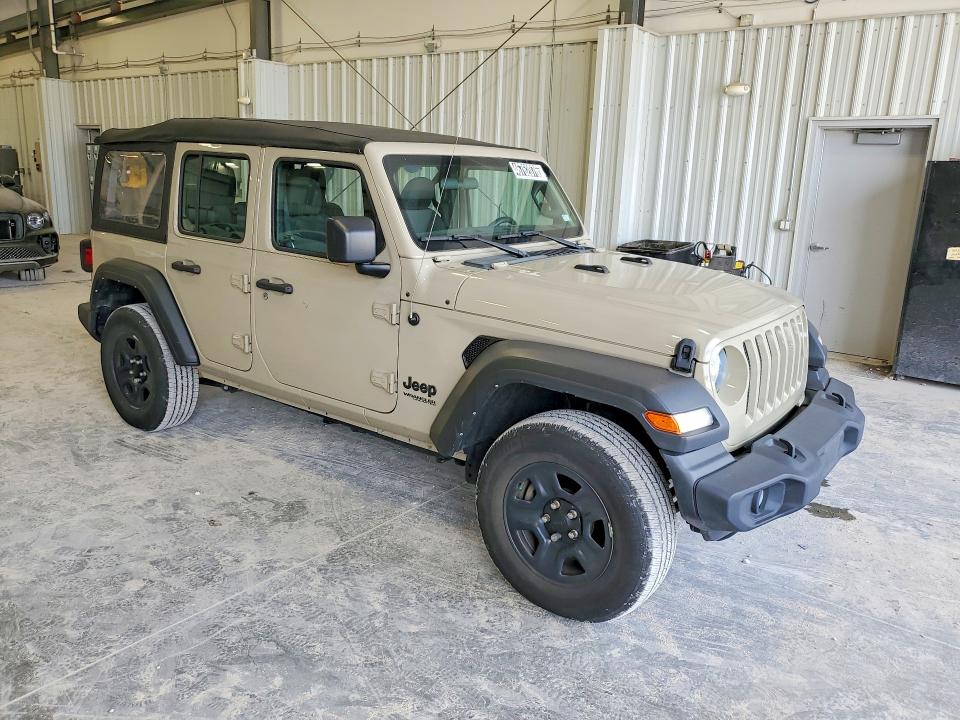 Продажа на аукционе авто 2022 Jeep Wrangler Unlimited, vin: 1C4HJXDN3NW226875, номер лота: 46762076