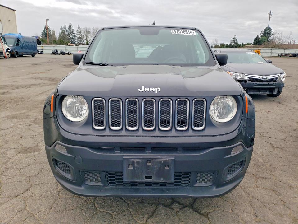 2018 Jeep Renegade მანქანა იყიდება აუქციონზე, vin: ZACCJBAB9JPG92387, აუქციონის ნომერი: 47010616