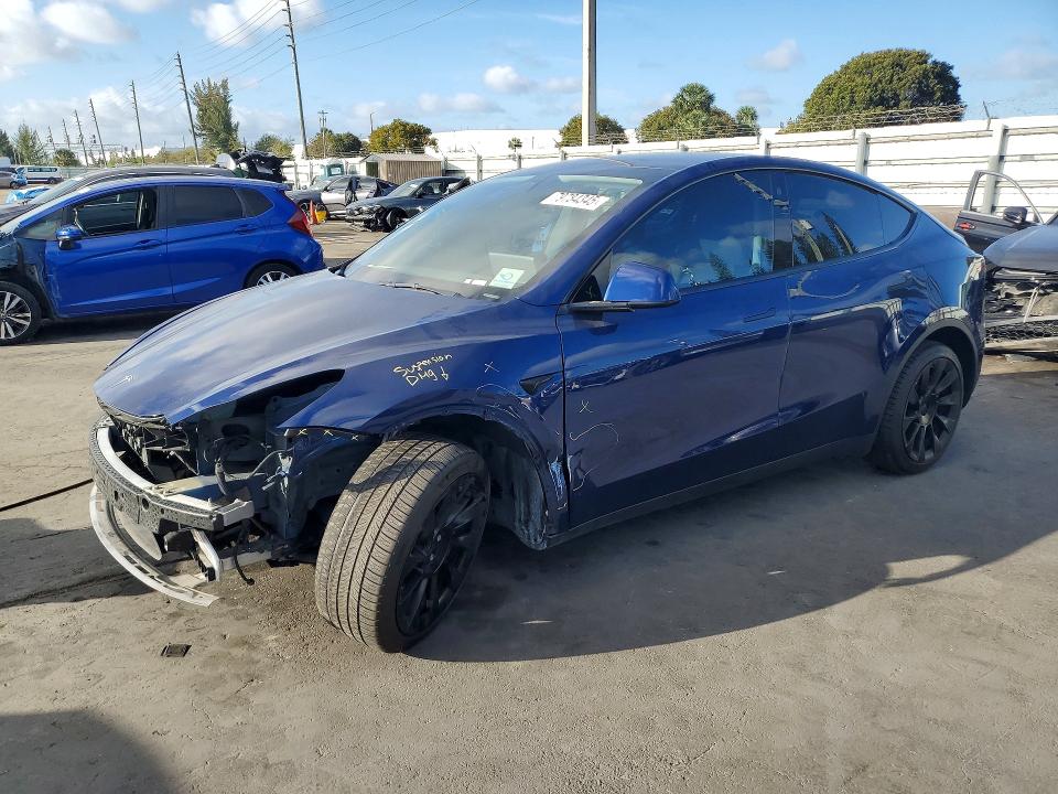 2022 Tesla Model Y მანქანა იყიდება აუქციონზე, vin: 7SAYGDEE9NF431460, აუქციონის ნომერი: 79784345
