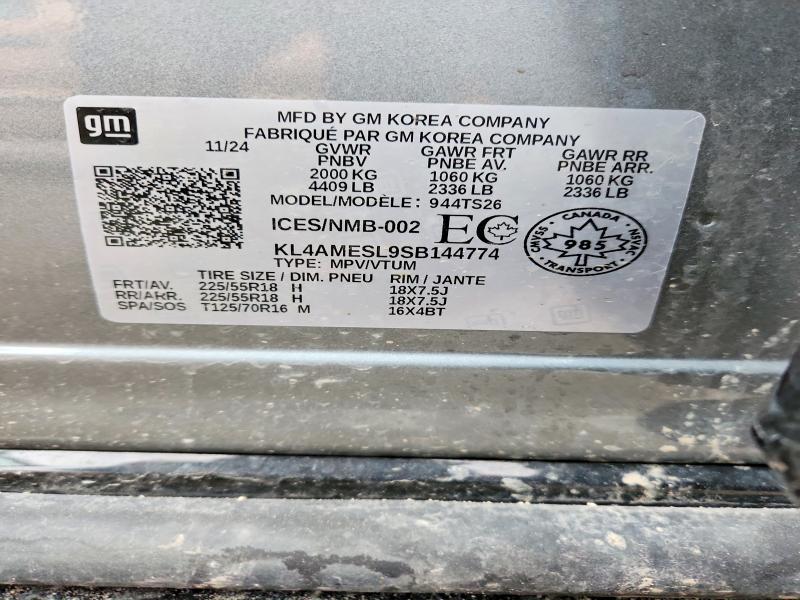 Продажа на аукционе авто 2025 Buick Encore Gx, vin: KL4AMESL9SB144774, номер лота: 79379385