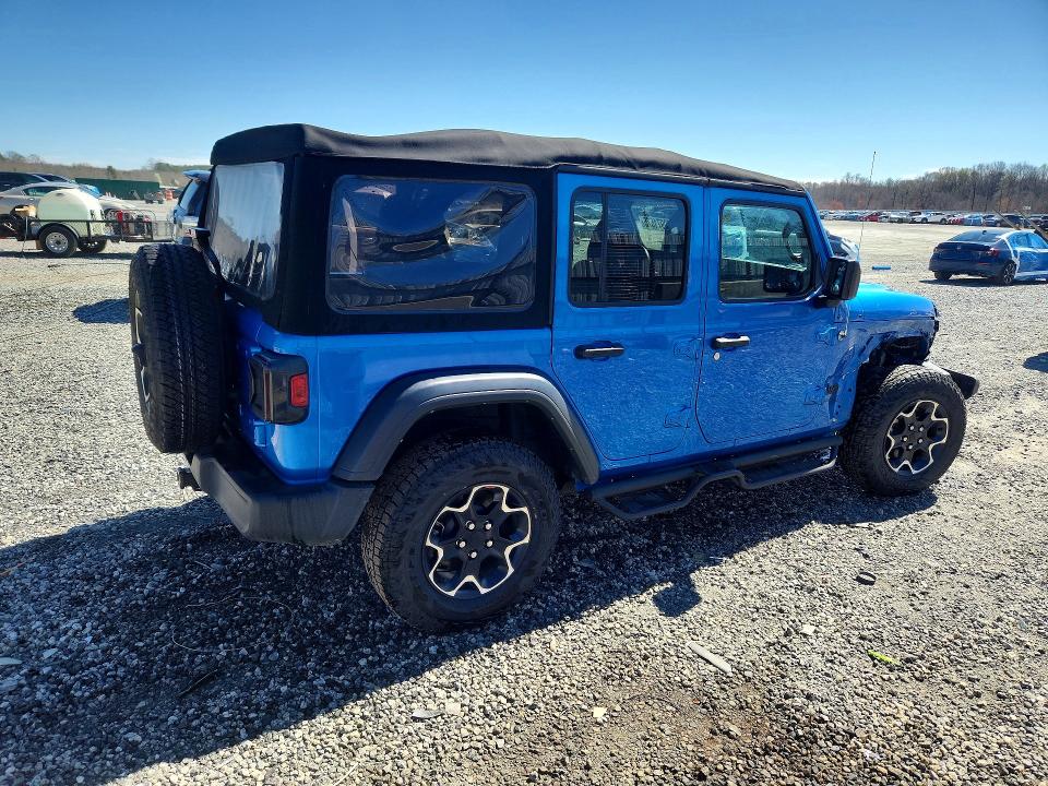 Продажа на аукционе авто 2021 Jeep Wrangler Unlimited, vin: 1C4HJXDN9MW738087, номер лота: 79971575