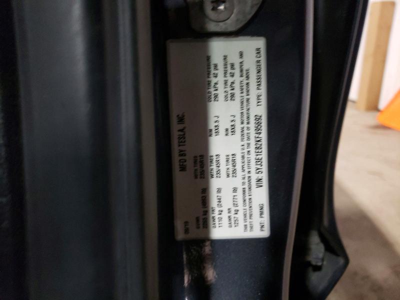 Продаж на аукціоні авто 2019 Tesla Model 3, vin: 5YJ3E1EB2KF495692, номер лоту: 42020566