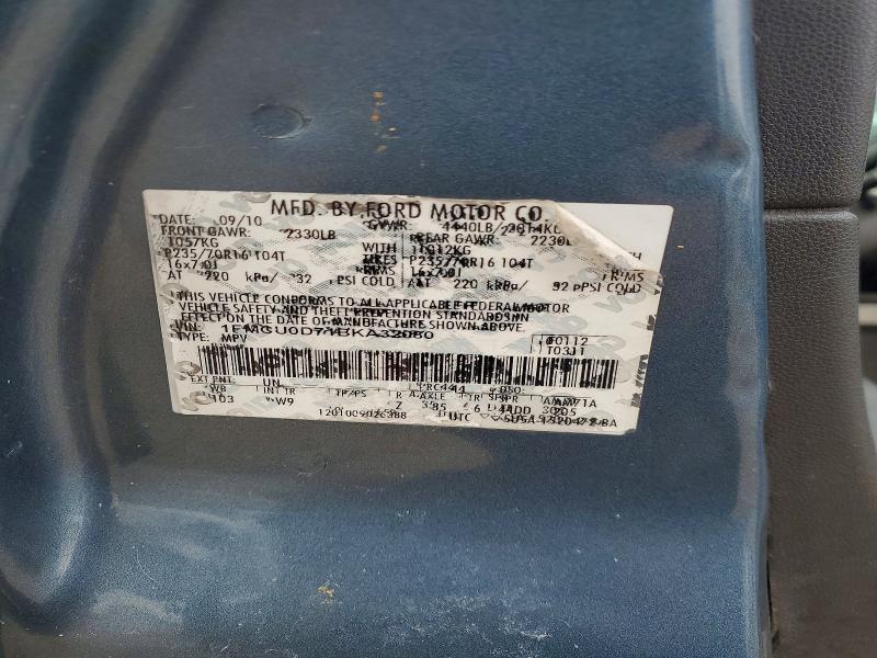 Aukcja sprzedaży 2011 Ford Escape, vin: 1FMCU0D71BKA32080, numer aukcji: 79080205