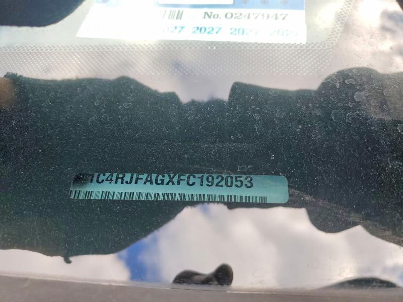 Продажа на аукционе авто 2015 Jeep Grand Cherokee, vin: 1C4RJFAGXFC192053, номер лота: 79286755