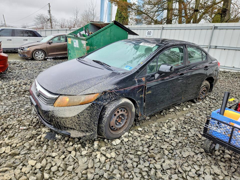 Продажа на аукционе авто 2012 Hond Civic, vin: 2HGFB2F5XCH319572, номер лота: 46810046