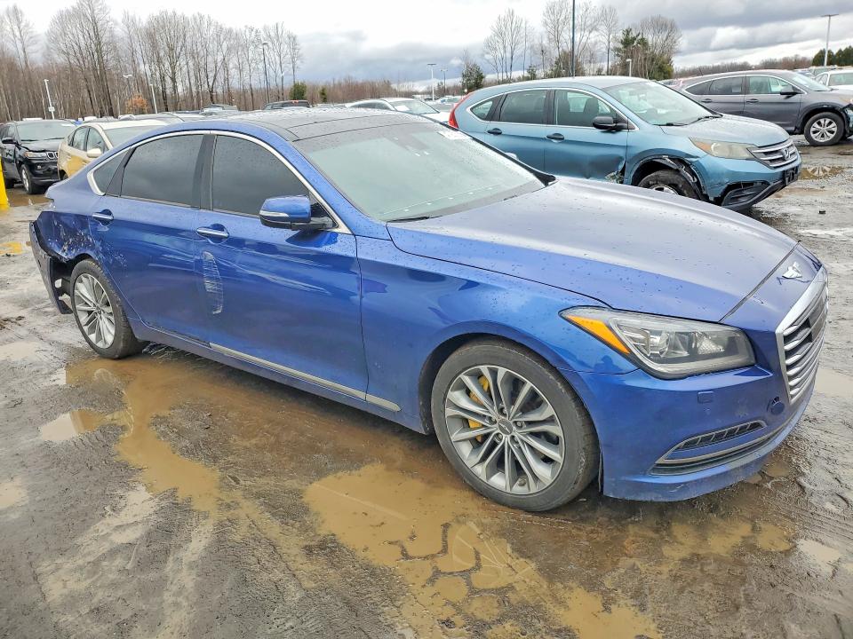 47201356 :رقم المزاد ، KMHGN4JE3FU101192 vin ، 2015 Hyundai Genesis مزاد بيع