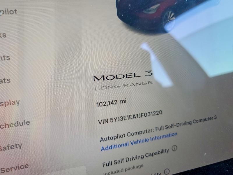 Aukcja sprzedaży 2018 Tesla Model 3, vin: 5YJ3E1EA1JF031220, numer aukcji: 45487896
