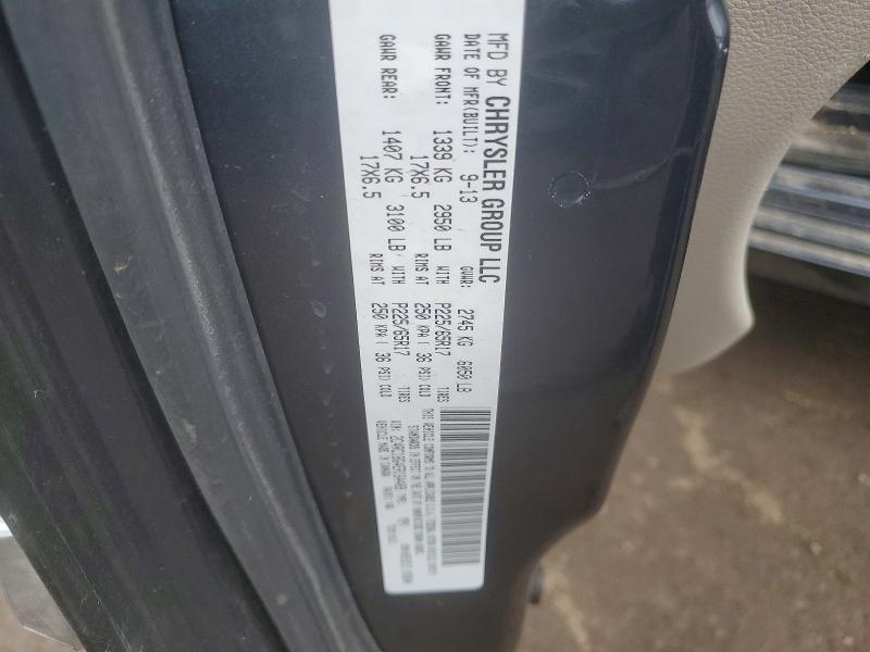 Продаж на аукціоні авто 2014 Chrysler Town & Country, vin: 2C4RC1BG4ER164489, номер лоту: 46896736