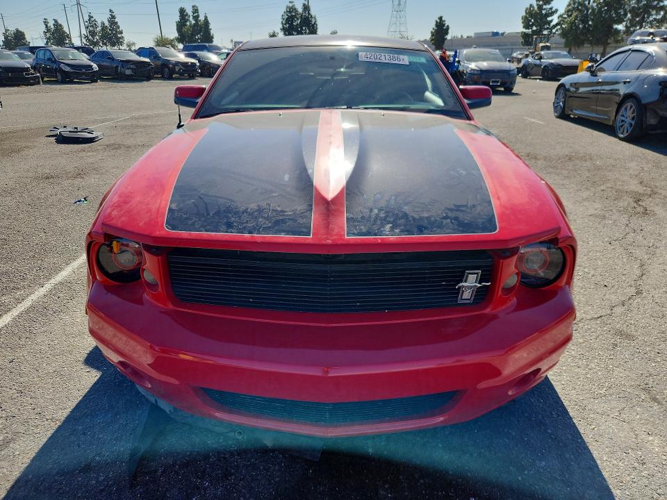 42021386 :رقم المزاد ، 1ZVHT82H275255559 vin ، 2007 Ford Mustang مزاد بيع