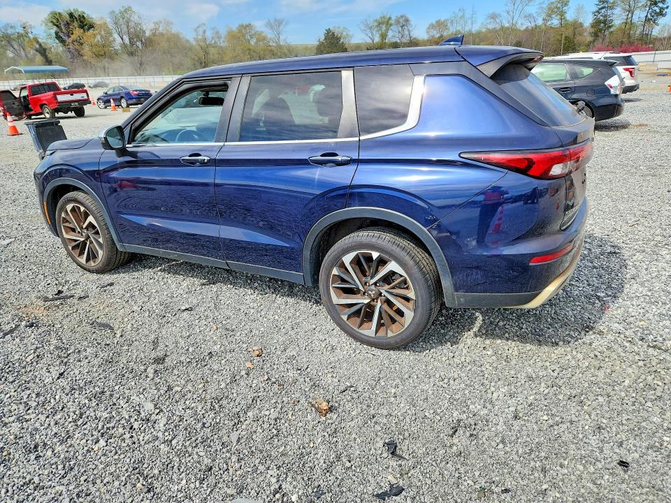 2022 Mitsubishi Outlander მანქანა იყიდება აუქციონზე, vin: JA4J4UA87NZ038441, აუქციონის ნომერი: 46858626