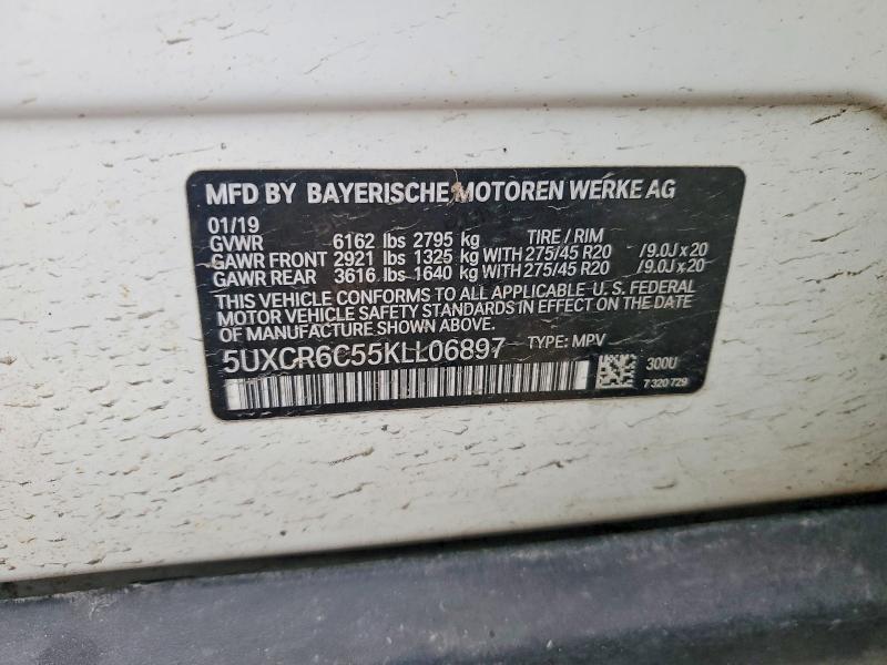 Продаж на аукціоні авто 2019 Bmw X5, vin: 5UXCR6C55KLL06897, номер лоту: 79418205