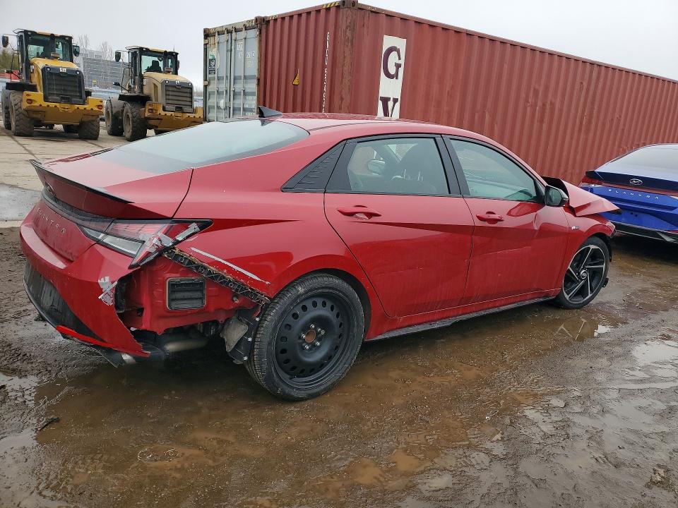 2022 Hyundai Elantra მანქანა იყიდება აუქციონზე, vin: KMHLR4AF8NU256492, აუქციონის ნომერი: 79010455