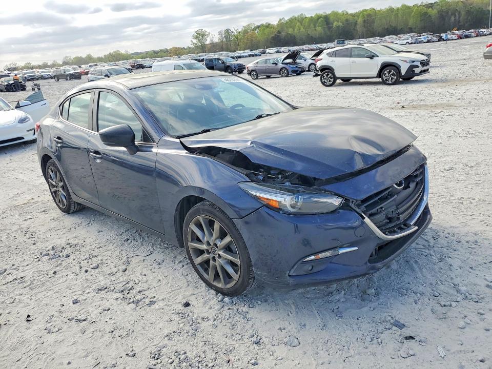2018 Mazda 3 მანქანა იყიდება აუქციონზე, vin: 3MZBN1W36JM244233, აუქციონის ნომერი: 48232546