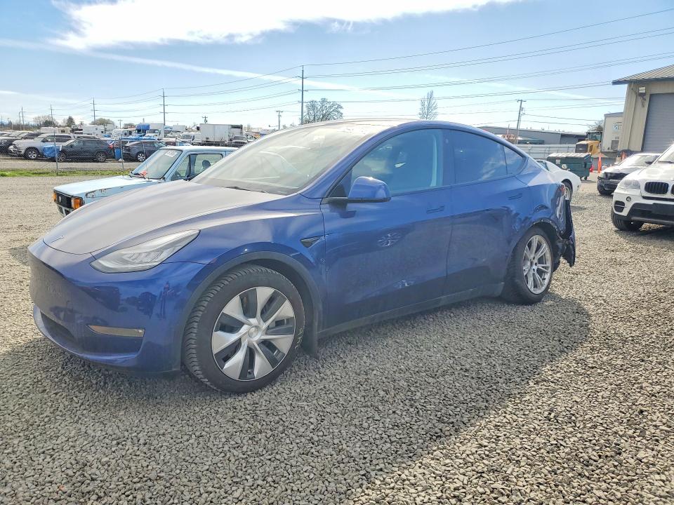 79497715 :رقم المزاد ، 5YJYGDEE0MF114923 vin ، 2021 Tesla Model Y مزاد بيع