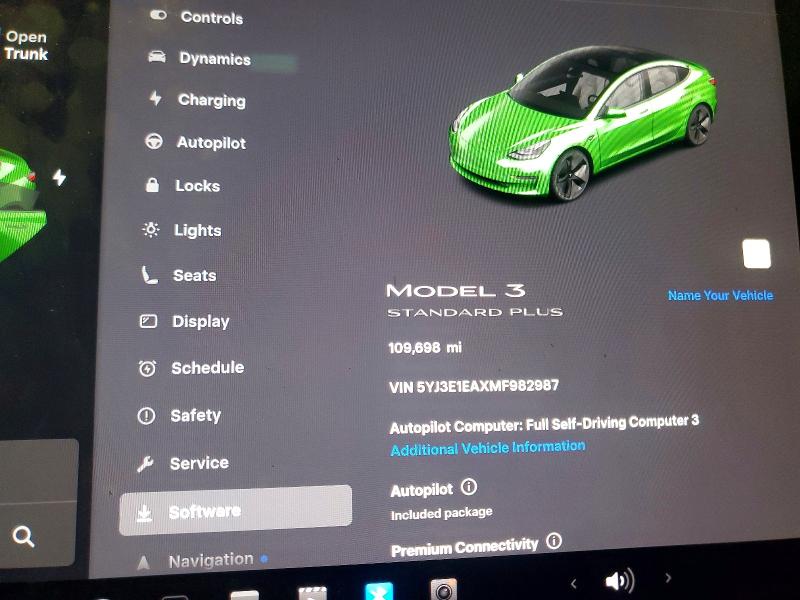 Продаж на аукціоні авто 2021 Tesla Model 3, vin: 5YJ3E1EAXMF982987, номер лоту: 78156565