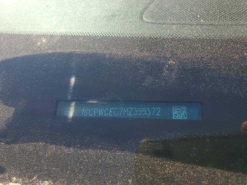 46746946 :رقم المزاد ، 1GCPWCED7MZ355372 vin ، 2021 Chevrolet Silverado مزاد بيع