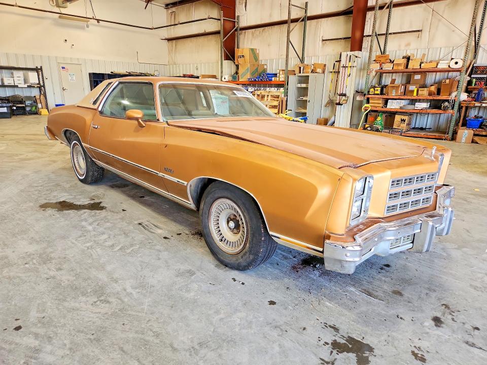 Продажа на аукционе авто 1977 Chevrolet Monte Carlo, vin: 1H57U7K444168, номер лота: 46733626
