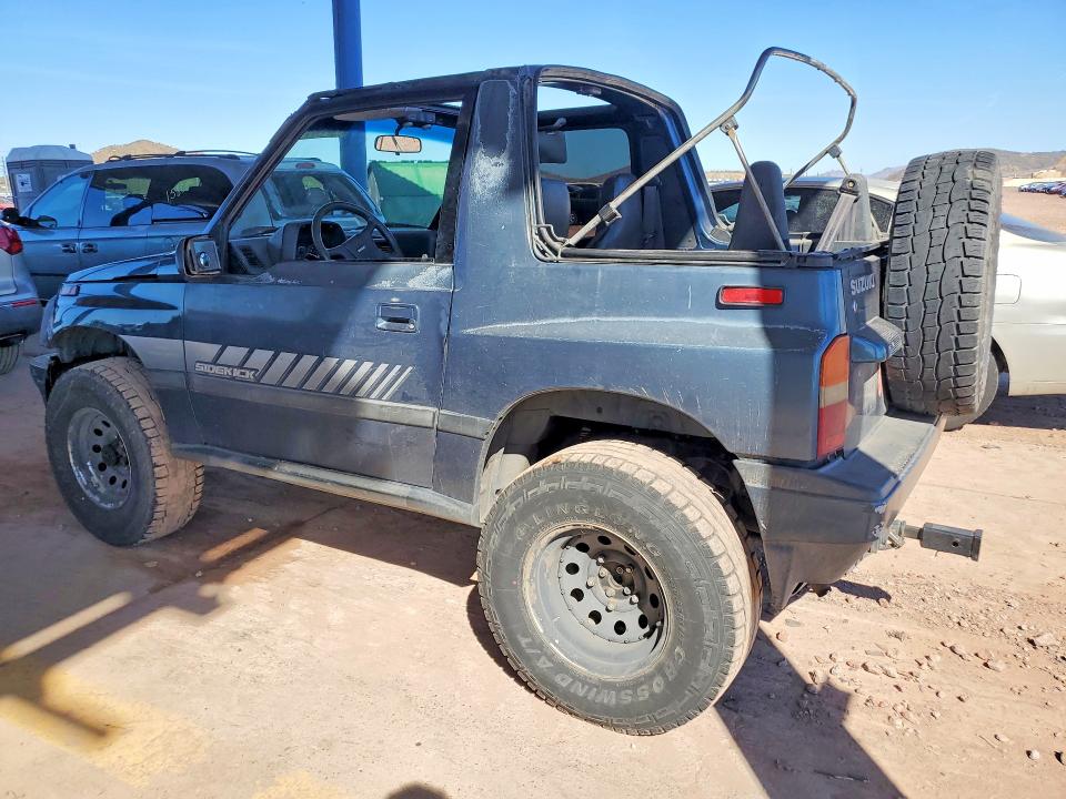 1989 Suzuki Sidekick მანქანა იყიდება აუქციონზე, vin: JS4TA01C4K4108259, აუქციონის ნომერი: 46085526