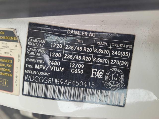 Aukcja sprzedaży 2010 Mercedes-benz Glk350, vin: WDCGG8HB9AF450415, numer aukcji: 47115776