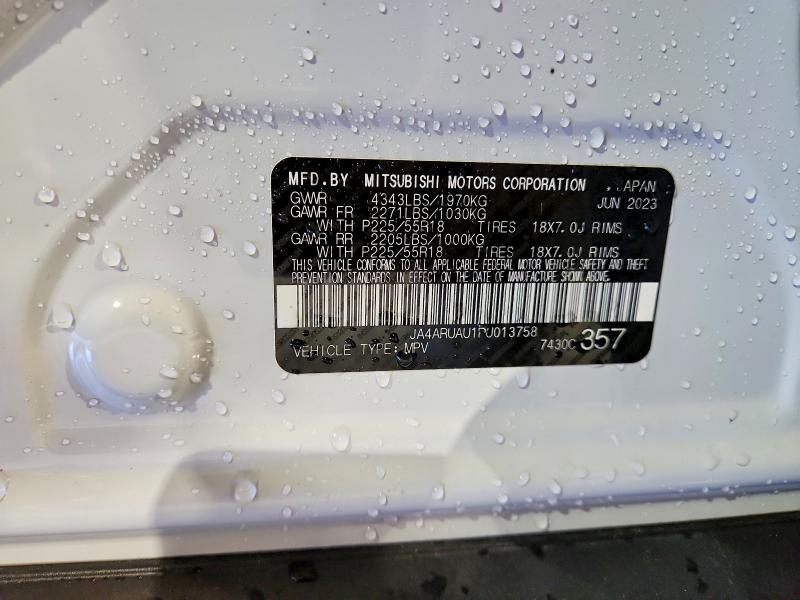 Продаж на аукціоні авто 2023 Mitsubishi Outlander Sport, vin: JA4ARUAU1PU013758, номер лоту: 79676715