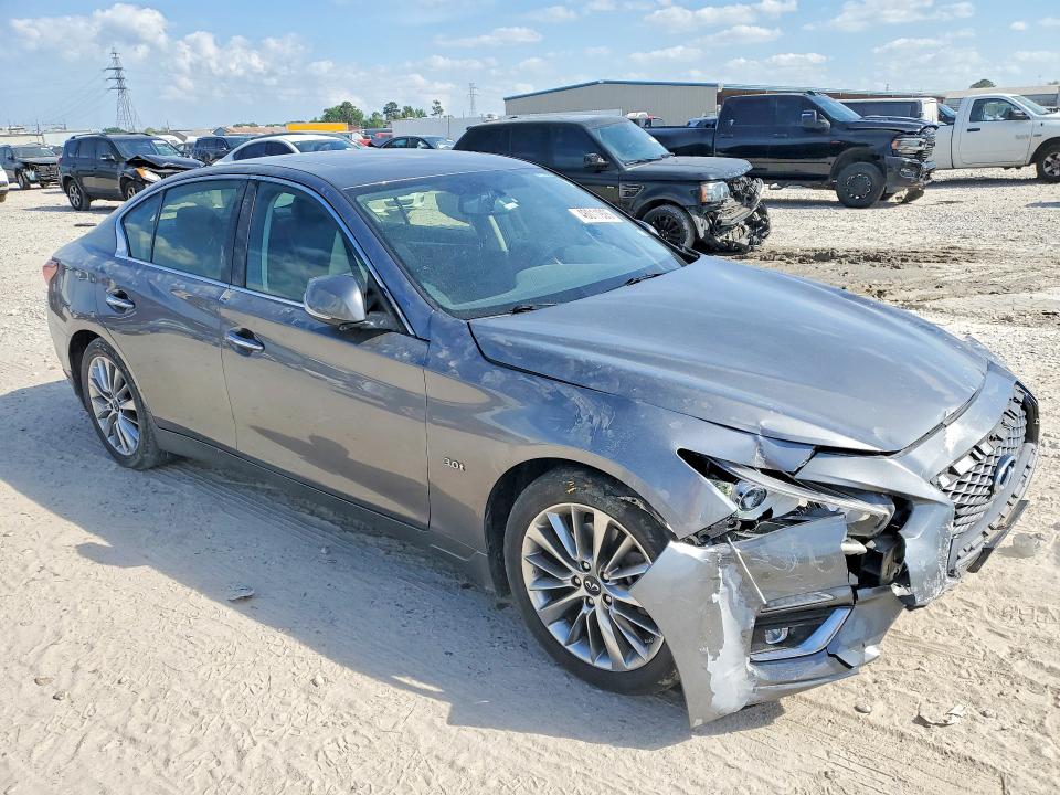 48011926 :رقم المزاد ، JN1EV7AR9JM443001 vin ، 2018 Infiniti Q50 مزاد بيع