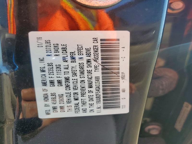 Aukcja sprzedaży 2016 Acura Tlx, vin: 19UUB2F54GA005489, numer aukcji: 46920876