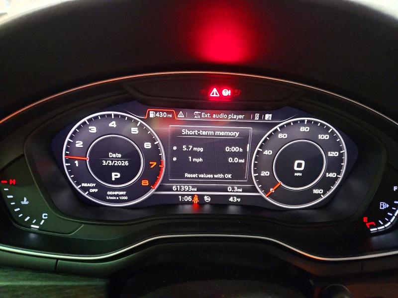 2019 Audi A4 მანქანა იყიდება აუქციონზე, vin: WAUENAF48KN001603, აუქციონის ნომერი: 79362675