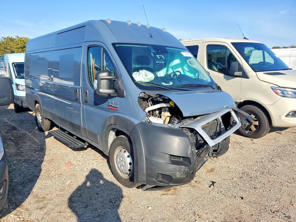 77581395 :رقم المزاد ، 3C6MRVJG1ME544768 vin ، 2021 Ram Promaster 3500 مزاد بيع