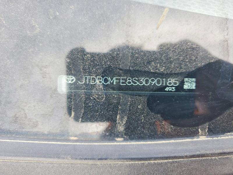 2025 Toyota Corolla Hybrid მანქანა იყიდება აუქციონზე, vin: JTDBCMFE8S3090185, აუქციონის ნომერი: 47097896